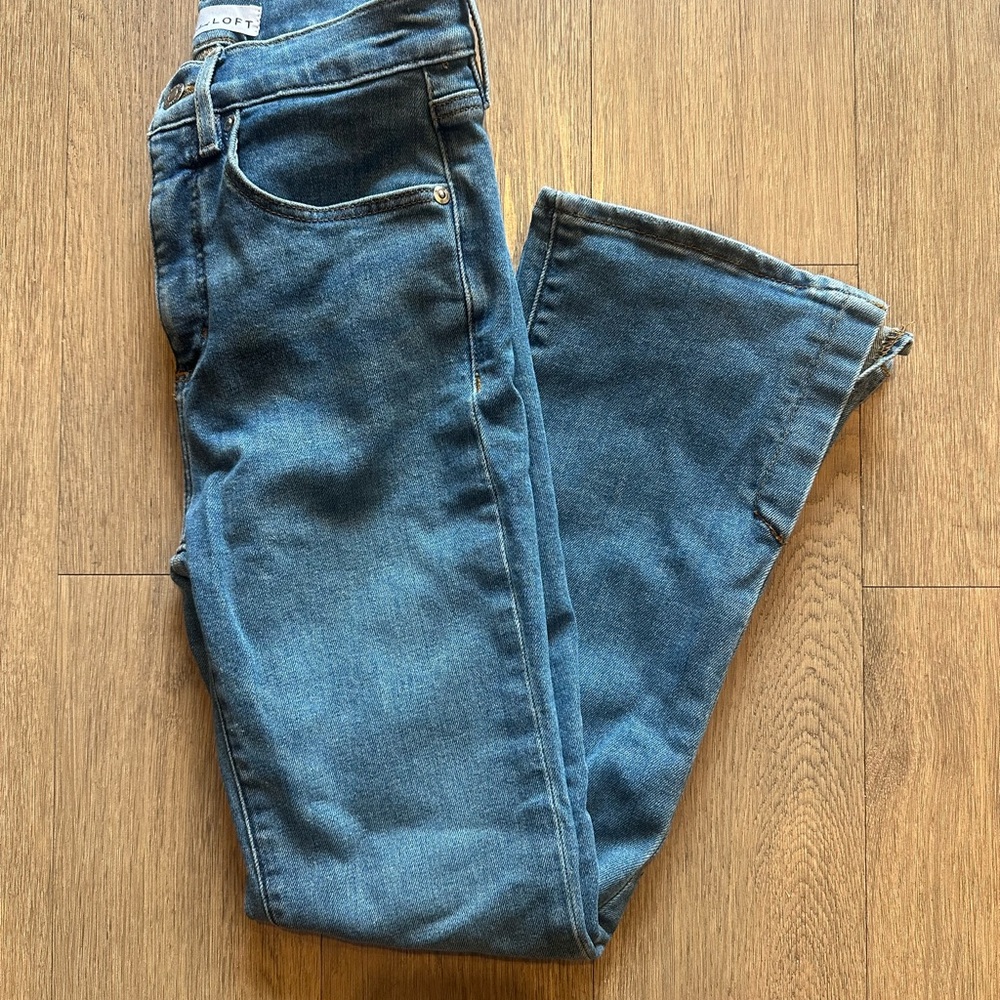 Loft Kick Crop Jeans